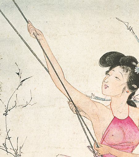 铁西-胡也佛的仕女画和最知名的金瓶梅秘戏图